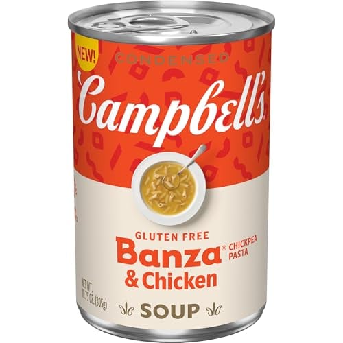 Campbell's Condensed Banza Chickpea Pasta and Chicken Soup, 10.75 Oz Can Deal