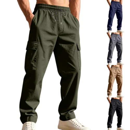 Men's Stretch Workout Cargo Pants Deal