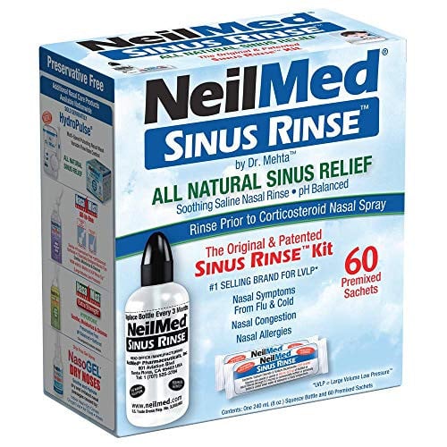 (Prime Deal) NeilMed Nasal Sinus Rinse Kit 60 Count Deal