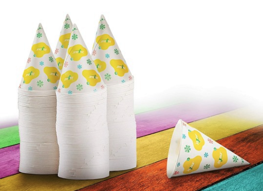 2200 Count  Bulk Lot Snow Cone Cups, 6 Oz.