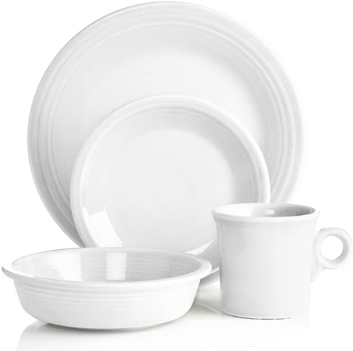 4-Piece Fiesta Classic Rim Place Setting Dinnerware