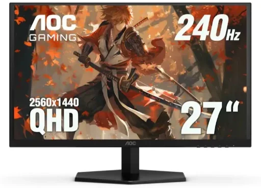 AOC Q27G42ZE 27" 1440p 240Hz IPS Gaming Monitor Deal