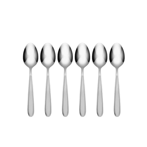 Oneida Jordan Sandblasted Everyday Teaspoons, Set Of 6