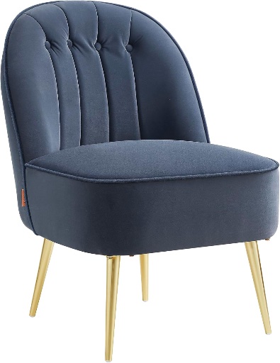 VASAGLE Velvet Accent Chair