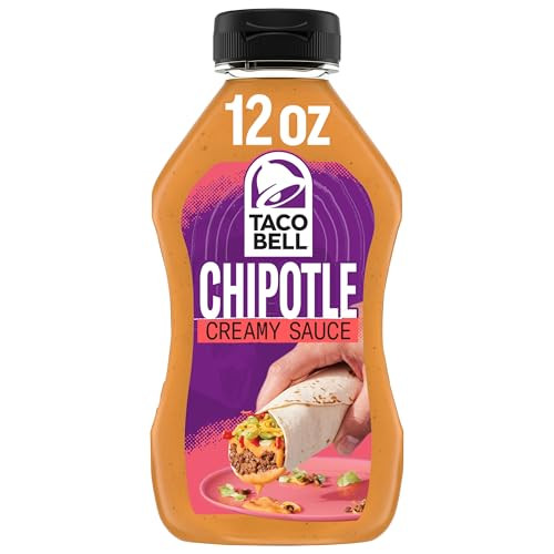 Taco Bell Creamy Chipotle Sauce, 12 Fl. Oz.