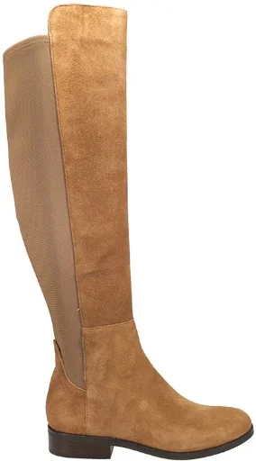 Cole Haan Isabelle Over The Knee Round Toe Zippered Womens Brown Casual Boots W (Size 5~8) Deal