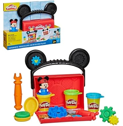 Play-Doh Disney Junior Mickey Mouse Clubhouse: On-the-Go Garage Playset