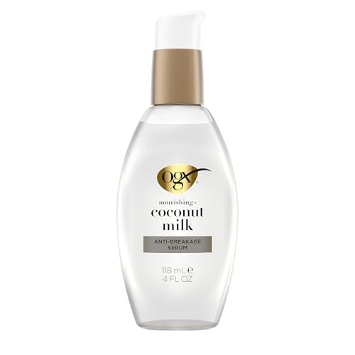 2-Pack 4-Oz OGX Nourishing + Coconut Milk Anti-Breakage Hair Serum