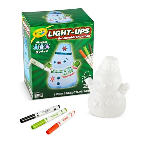 Crayola Light-Ups Snowman Toy