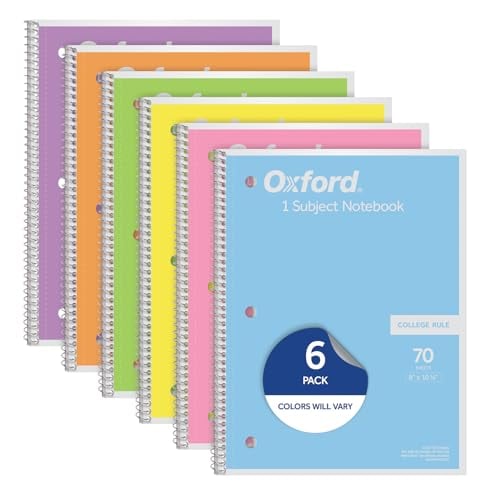 Oxford 3-Subject College Ruled Notebook Deal