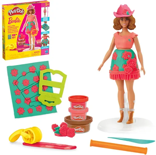 Play-Doh Barbie Florals & Fringe Set