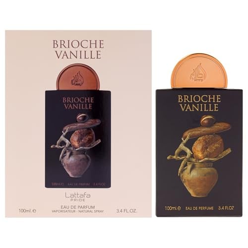 Lattafa Pride Brioche Vanille Eau de Parfum Spray 3.4-Ounce