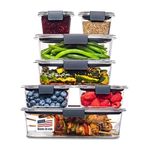 Rubbermaid Brilliance Food Storage Containers 14-Piece Deal