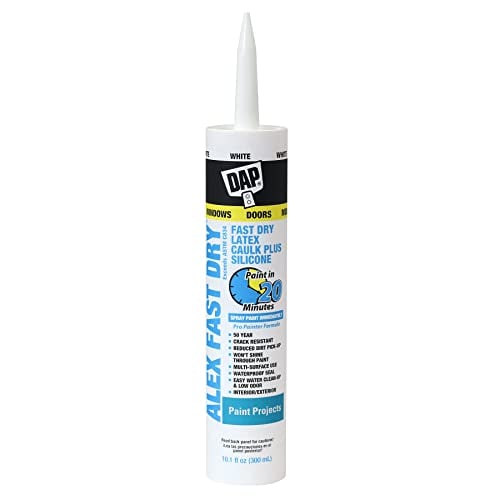 DAP 18425 White Caulk 10.1-Oz