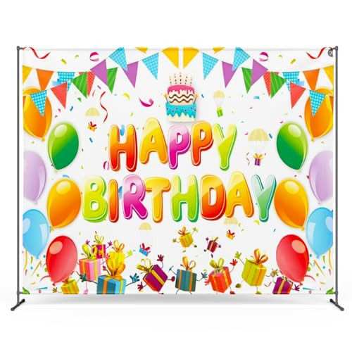 Zink Birthday Photo Backdrop 4.5 Ft x 6 Ft