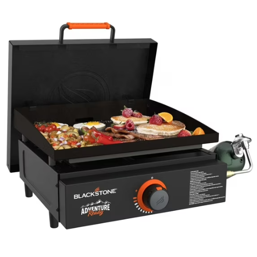 Blackstone Adventure Ready 17" Propane Griddle w/ Hard Cover