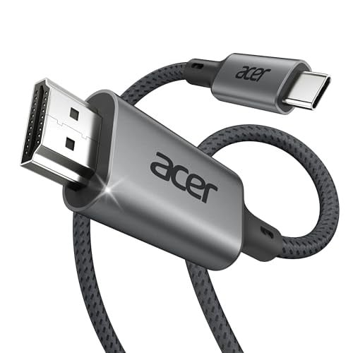 acer 6.6' USB-C to DisplayPort Cable (4K@60Hz 2K@165Hz)