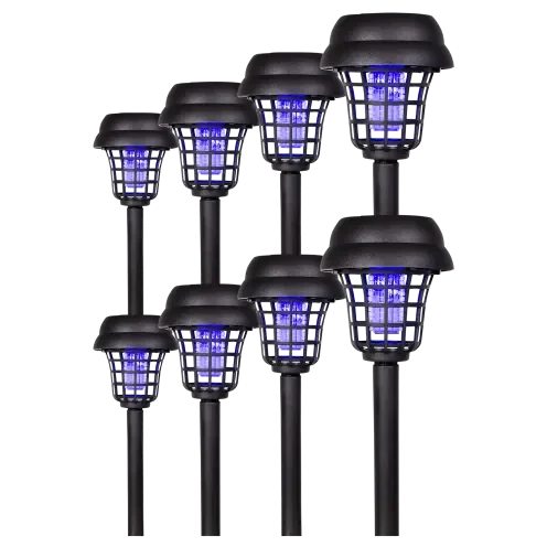 Ideaworks Solar Insect Zapper Stakes 8-Pack