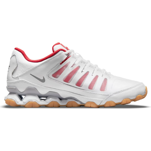 Nike Men's Reax 8 Training Shoes (White/Gray)