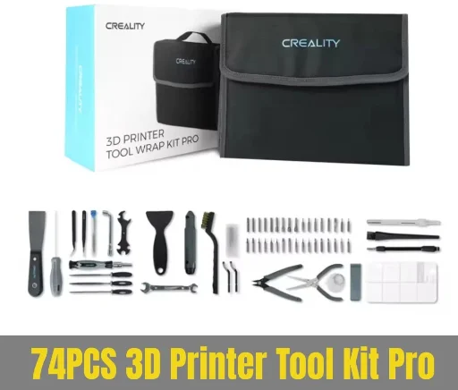 Creality 74Pcs 3D Printer Tool Kit Bag Pro Deal