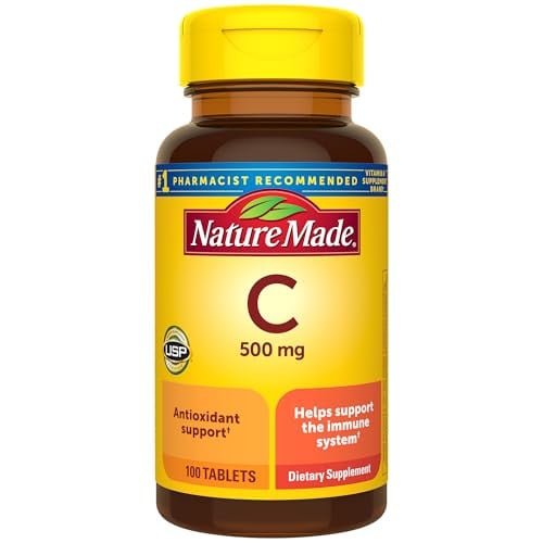 Nature Made Vitamin C 500 mg 100-Count Tablets Deal