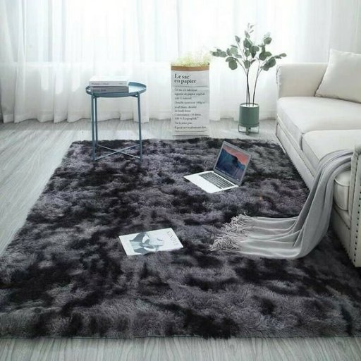 Super Soft Indoor Modern Fluffy Shaggy Area Rug 63" x 79"