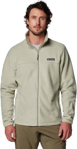 Columbia Men's Steens Mountain Full Zip 2.0, Safari, Large Tall
