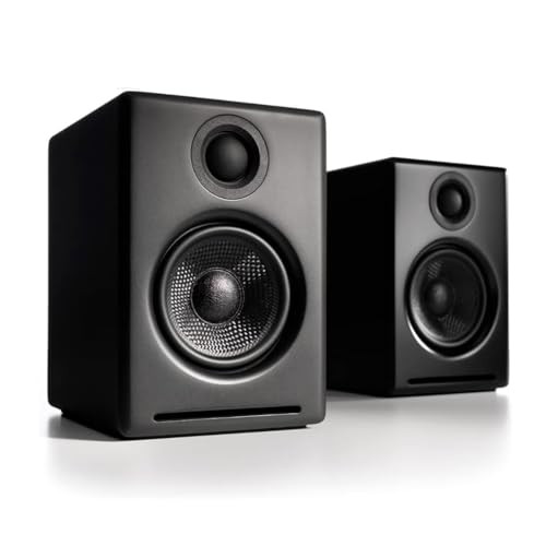 Audioengine A2+ Desktop 24 Bit Wireless Bluetooth Speakers