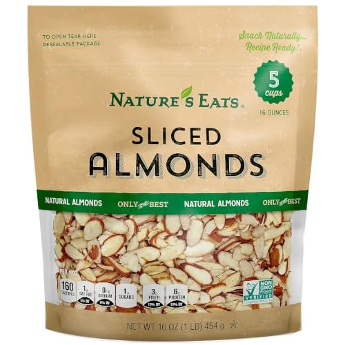 Nature's Eats Natural Sliced Almonds 16-Oz Deal