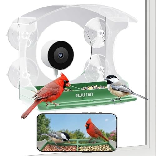 owltron Smart Window Bird Feeder with Camera 2K 3MP HD Deal