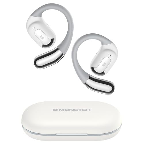 Monster AC317 Open Ear Headphones with Bluetooth 5.4 Technology