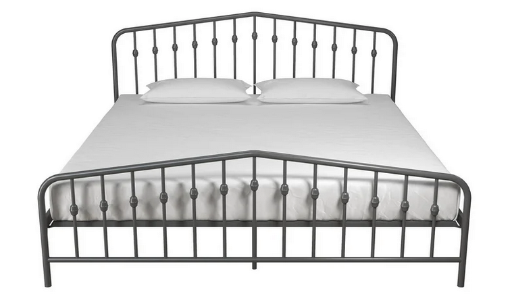 Novogratz Bushwick Metal King Size Bed