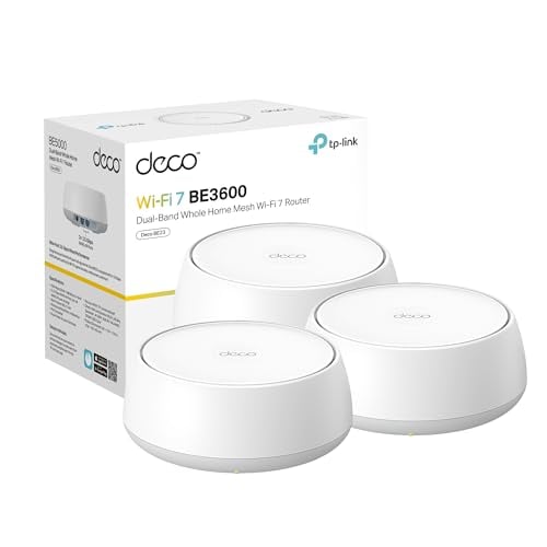 3-Pack TP-Link Deco 7 BE23 Dual-Band BE3600 WiFi 7 Mesh Wi-Fi System Deal