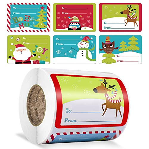 250pcs Christmas Gift Tags