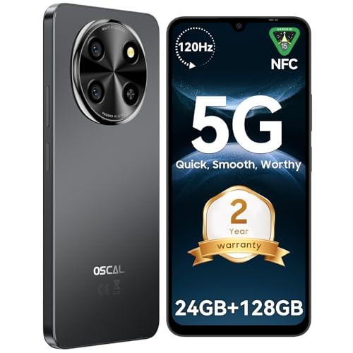 OSCAL Tiger 8 Unlocked 5G Mobile Phone 24GB+128GB/2TB