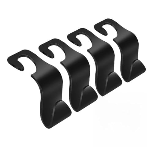 Car Seat Headrest Hooks 4-Pack