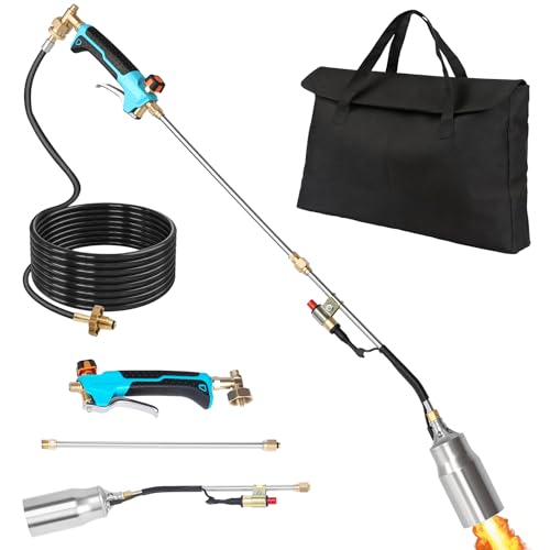 Propane Torch Weed Burner Kit 39" Long/Short Mode with Storage Bag Deal
