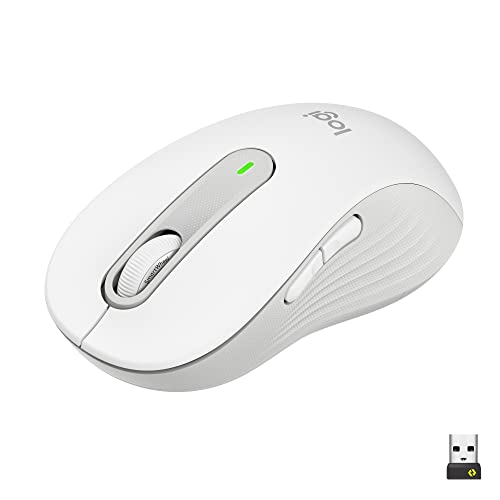 Logitech Wireless Mouse Signature M650 L Full Size (Off White) Deal