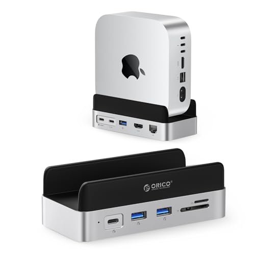 Orico 10-in-1 Hub Stand for Mac Mini M4/M4 Pro w/ M.2 SSD Slot 4K HDMI Deal