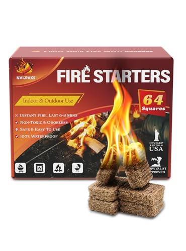 Fire Starter Squares 64 Count