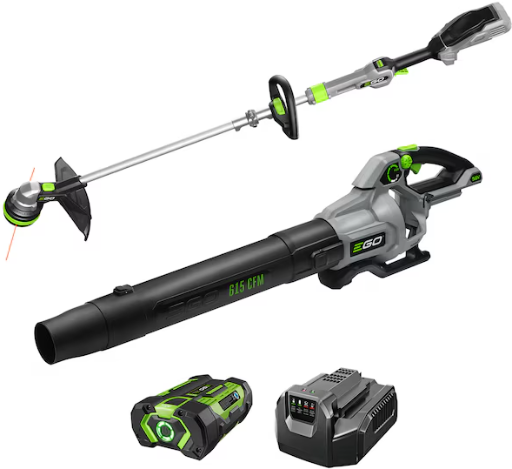 EGO POWER+ 56-volt Cordless String Trimmer and Leaf Blower Combo Kit 2.5 Ah Deal