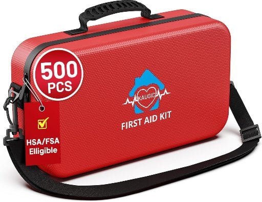500 Pcs First Aid Kit for Travel Deal