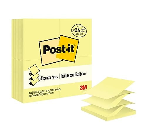 Post-it Super Sticky Notes 3x3 Inch 24-Pack Deal