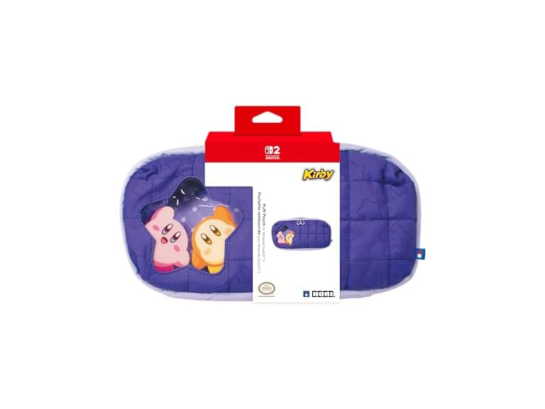 HORI Puff Pouch for Nintendo Switch 2 (Kirby & Waddle Dee) Deal