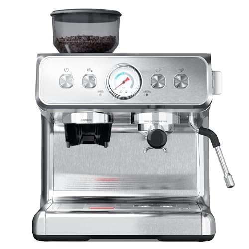 Kndko 20 Bar Espresso Machine with Grinder