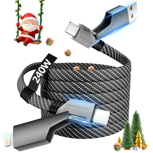 Mpatiby 5' 240W USB-C Fast Charging Cable w/ E-Mark Chip Deal