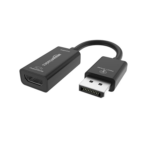 Amazon Basics DisplayPort to HDMI Female Converter 4K@60Hz