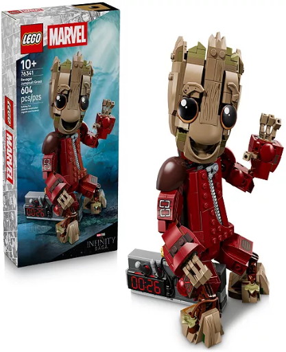 LEGO Marvel Ravager Jumpsuit Groot Kids Toy 604-Piece