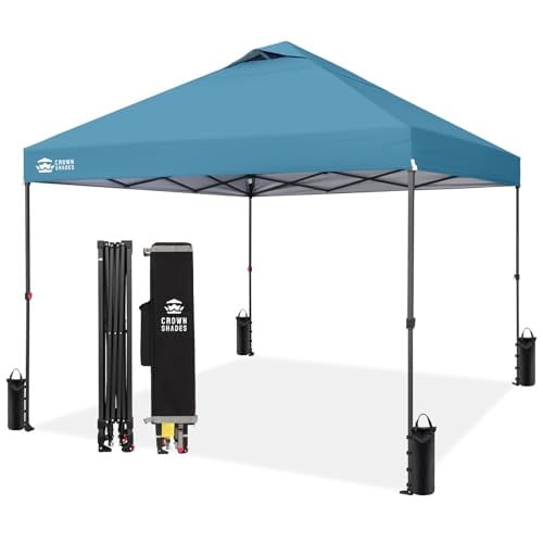 CROWN SHADES 10x10 Pop Up Canopy Tent Deal
