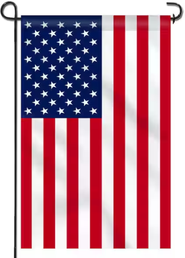 Double Sided Premium USA United States Decorative Garden Flags 18 in. x 12.5 in.